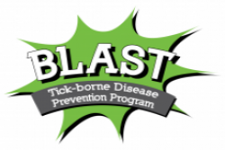 Blast Tick borne Disease prevention program logo