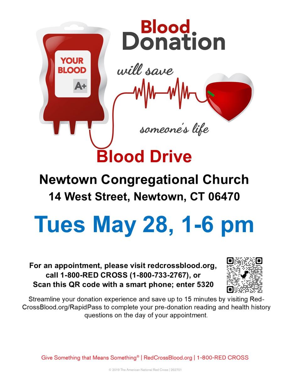 Blood Drive Info. 5-28-24