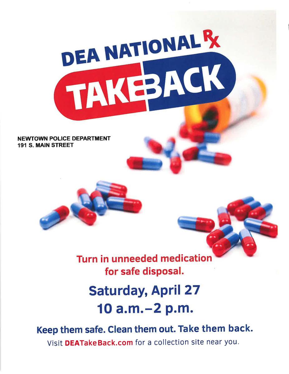 pills; DEA National Take back