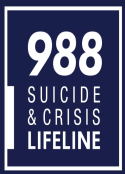 988 suicide hotline logo