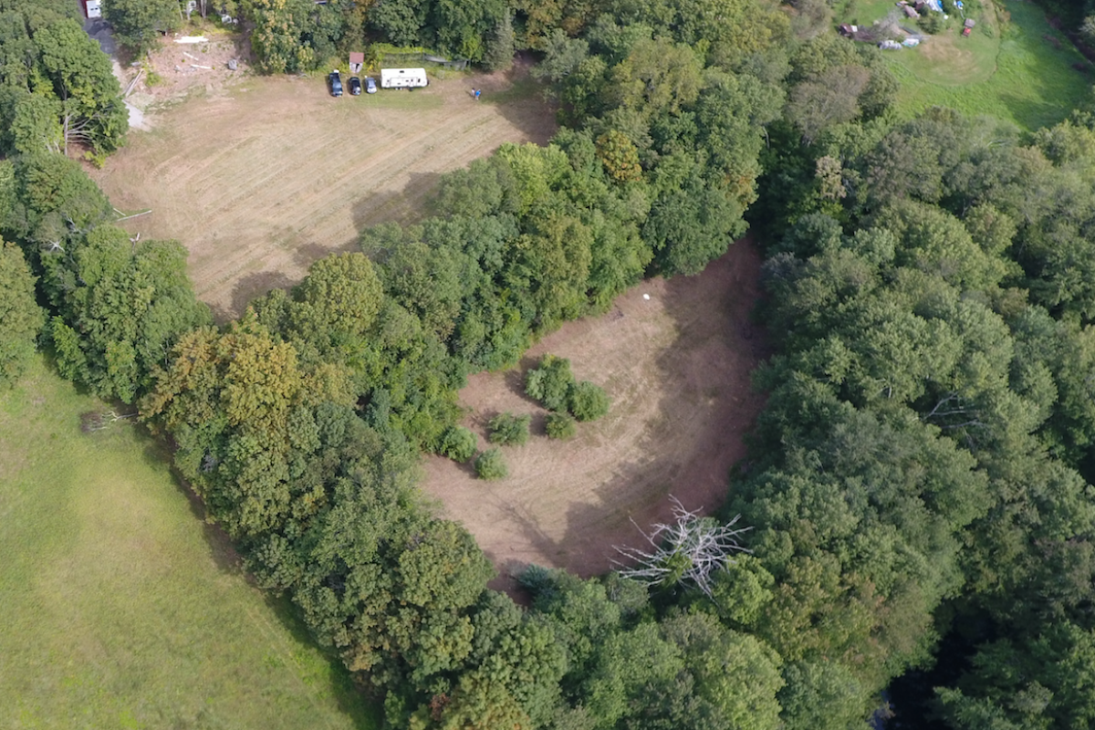 Aerial Photo of Lower Field (Please visit GSD to understand specific land for memorial)
