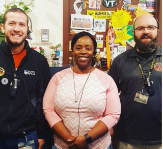 Dispatchers during telecommunications week